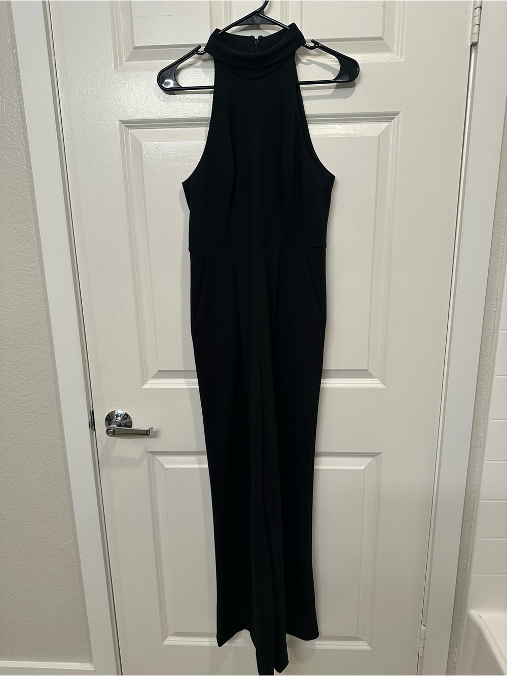Calvin Klein Black Halter Jumpsuit